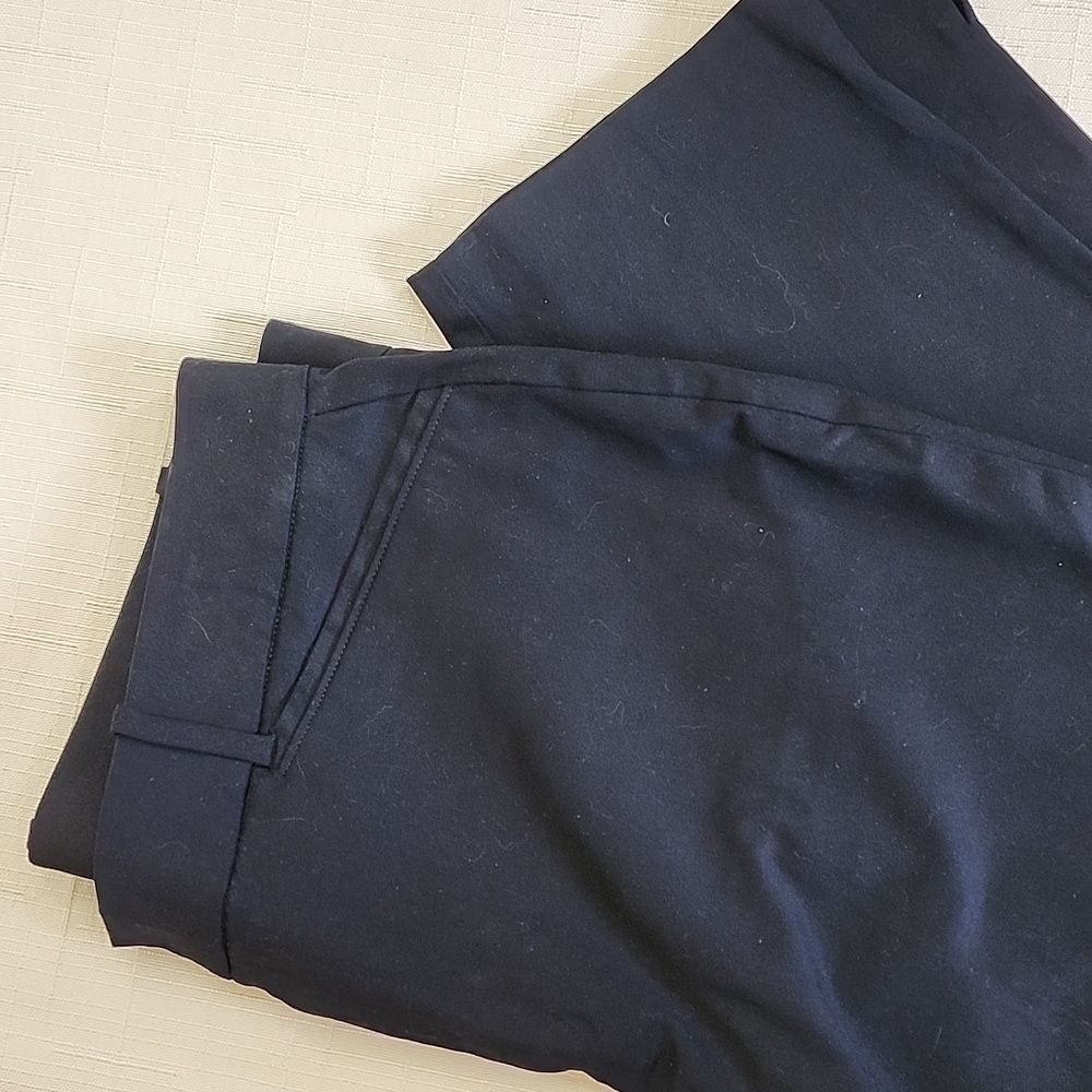 NWT Ava & Viv Black Ankle Pants, Stretch, High-Rise, Fitted Hip & Thigh, Size 17